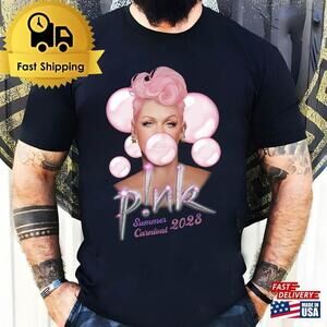 Pnk Summer Carnival Trustfall Album TeeP1nk Singer Tour Unisex